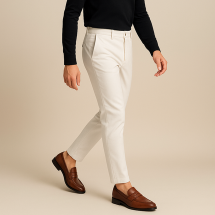 Straight Leg Casual Trousers — product view 3