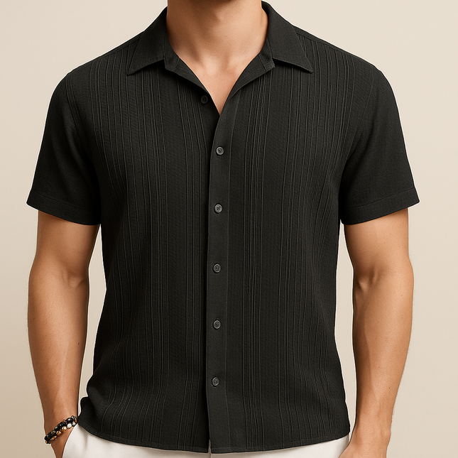 Pleated Casual Shirt — product view 1