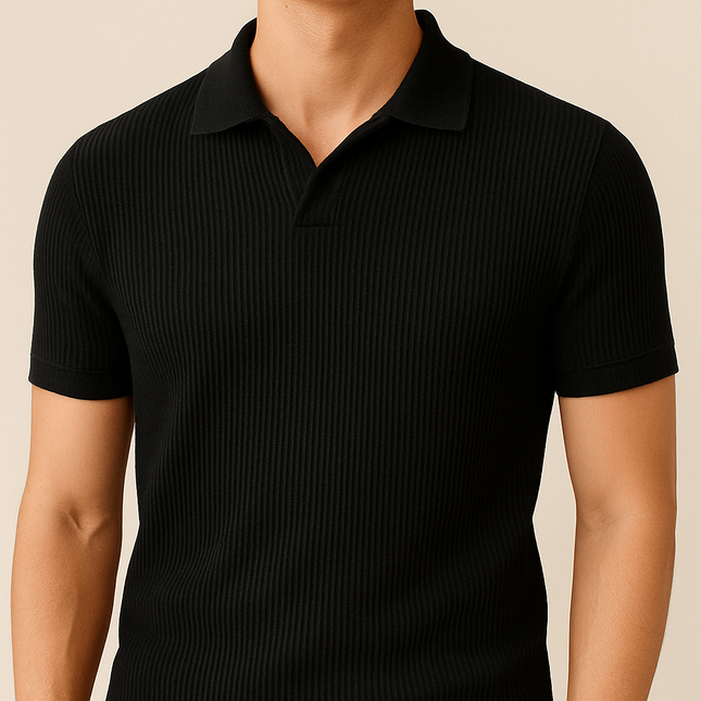 Slim Fit Knit Polo — product view 2