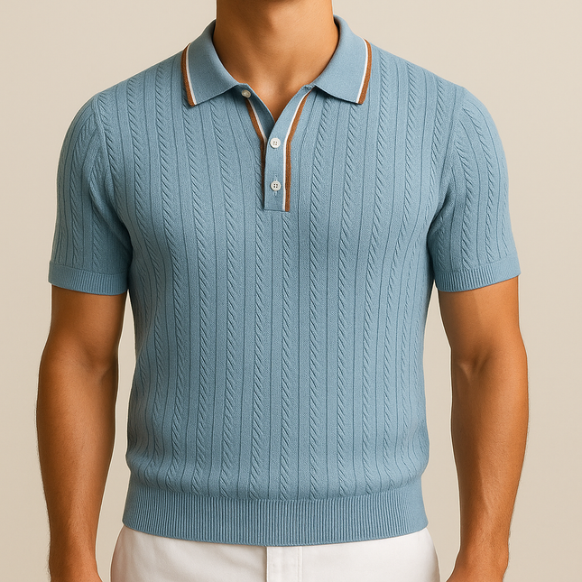 Ashford Knit Polo — product view 1
