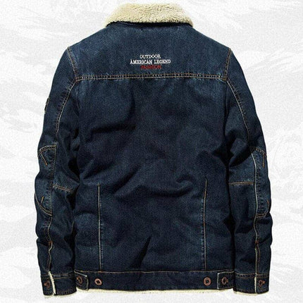 Norte Lined Denim Jacket — product view 3