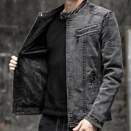 Urbano Washed Denim Jacket — product view 3