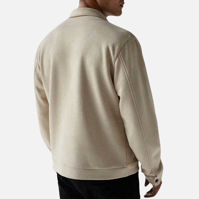 Minimal High Collar Jacket — product view 2