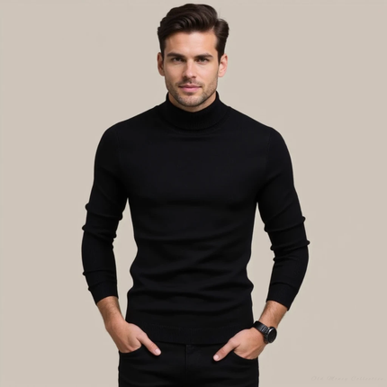 Monte Carlo Roll Neck Jumper — product view 3
