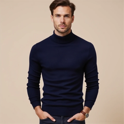 Monte Carlo Roll Neck Jumper — product view 5