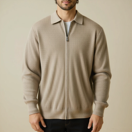 Veneto Zip Neck Jumper — product view 7