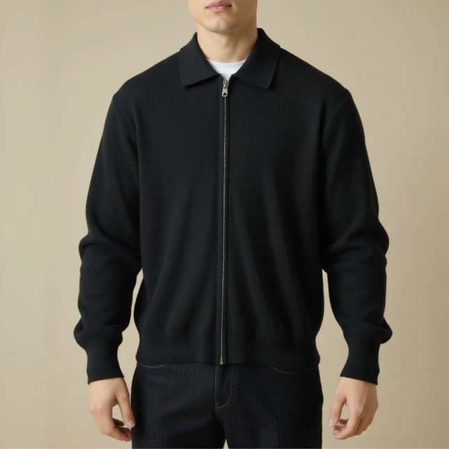Veneto Zip Neck Jumper — product view 2