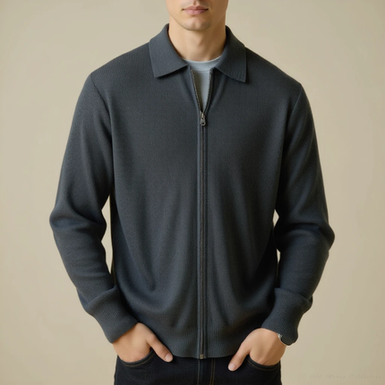Veneto Zip Neck Jumper — product view 6